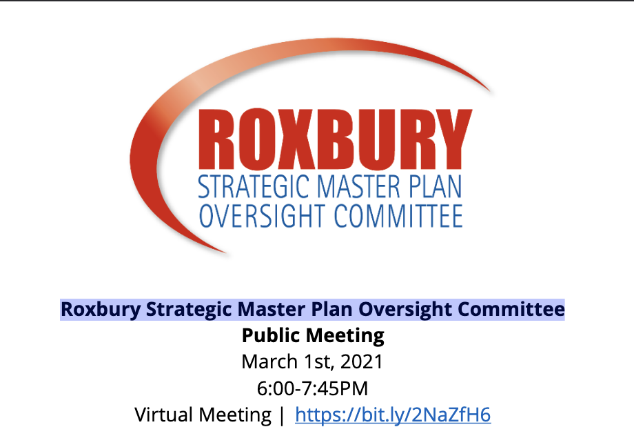 Roxbury Strategic Master Plan Oversight Committee